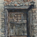 Ancient Door in Calatanazor, Spain